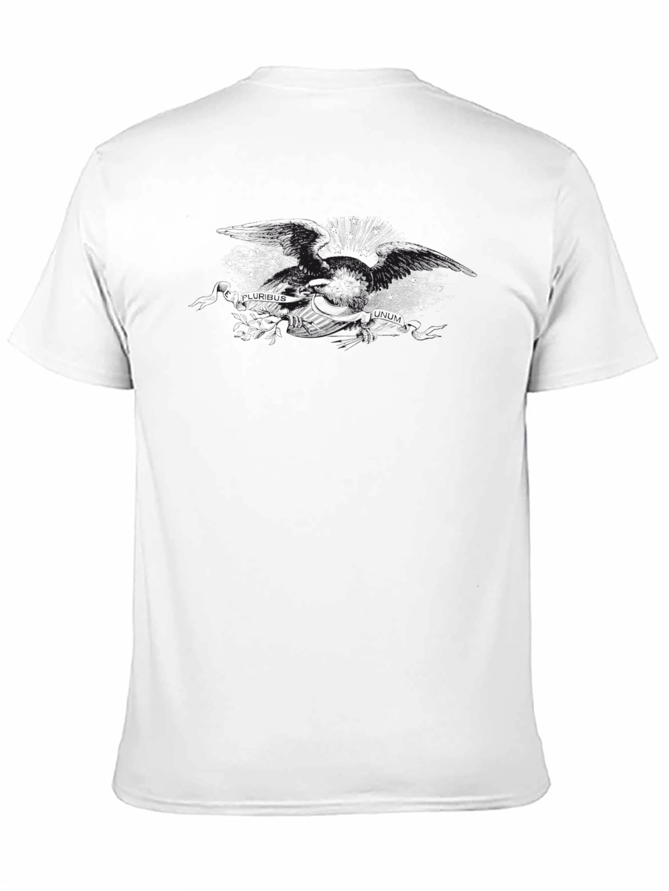 Camiseta Negra Casual de Algodón Suave