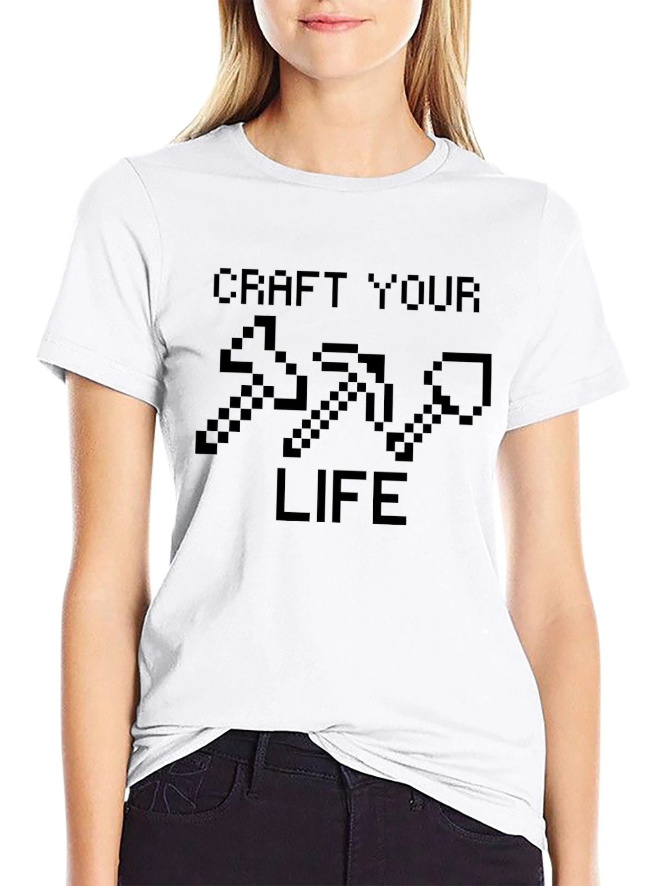 Camiseta Hombre Negra Craft Your Life