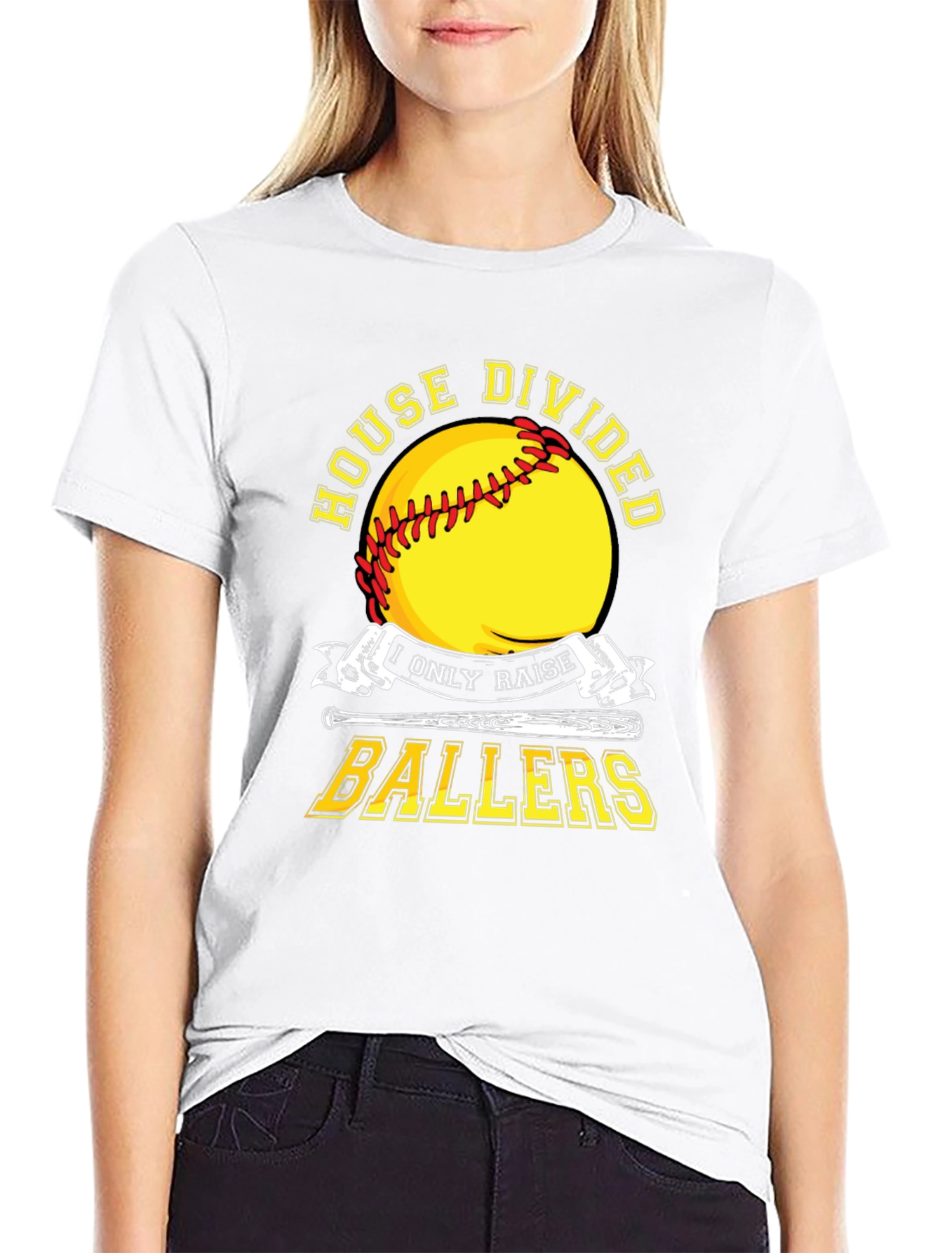 Camiseta de Béisbol House Divided Ballers