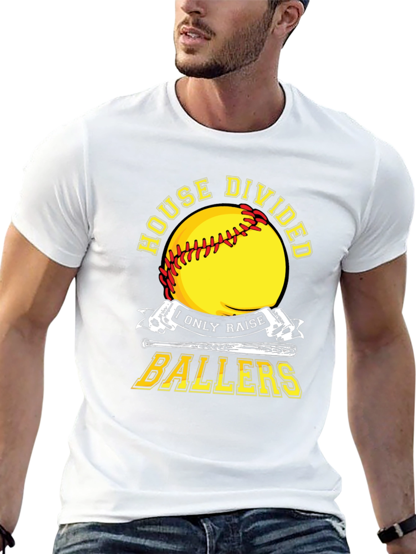 Camiseta de Béisbol House Divided Ballers