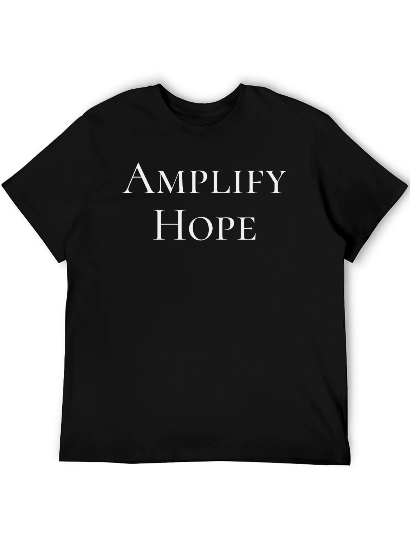 Camiseta Negra Amplify Hope
