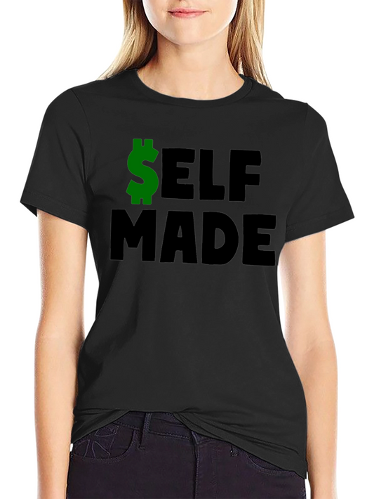 Camiseta Negra: Self Made
