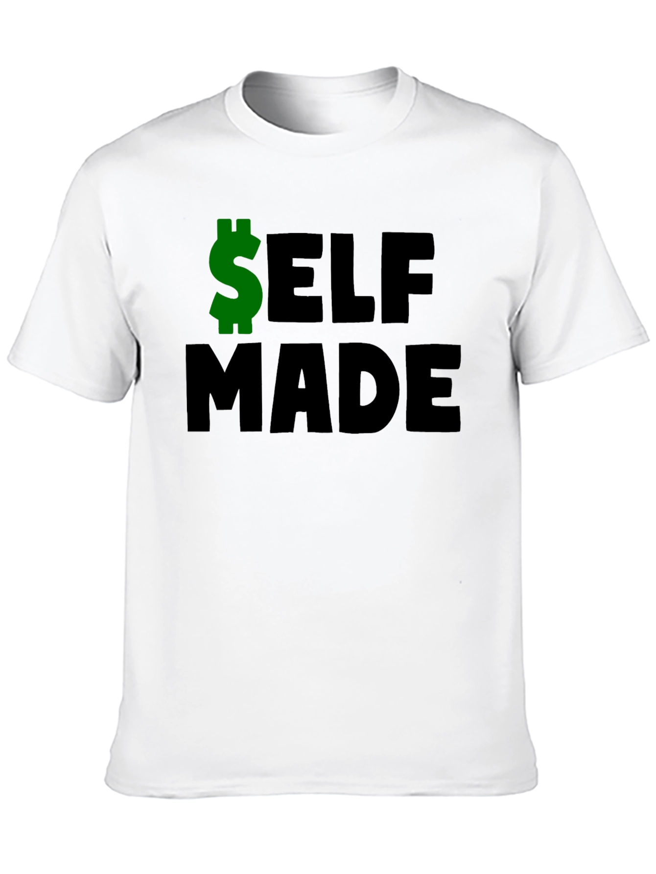 Camiseta Negra: Self Made