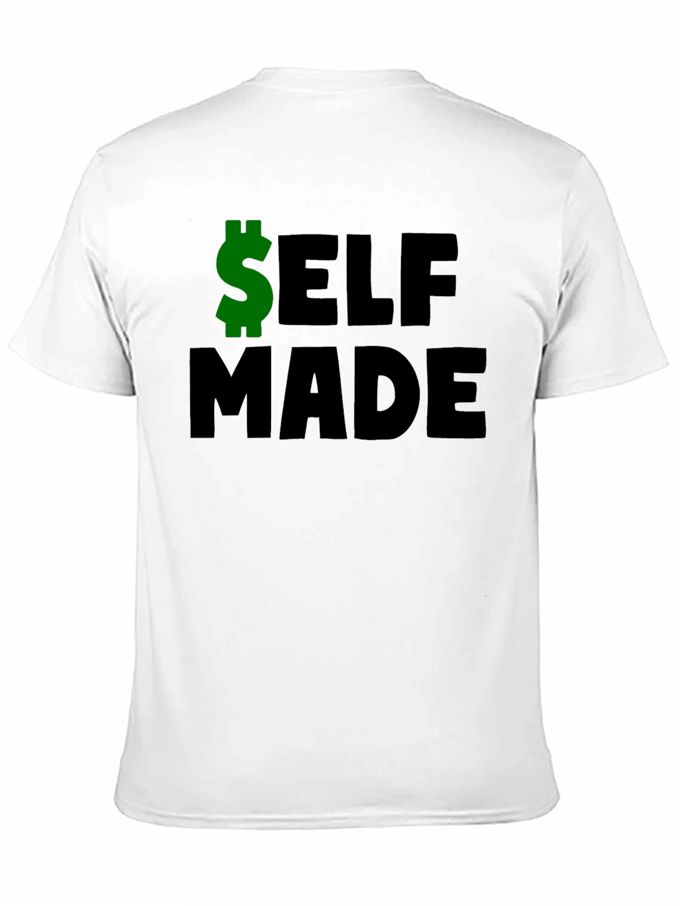 Camiseta Negra: Self Made