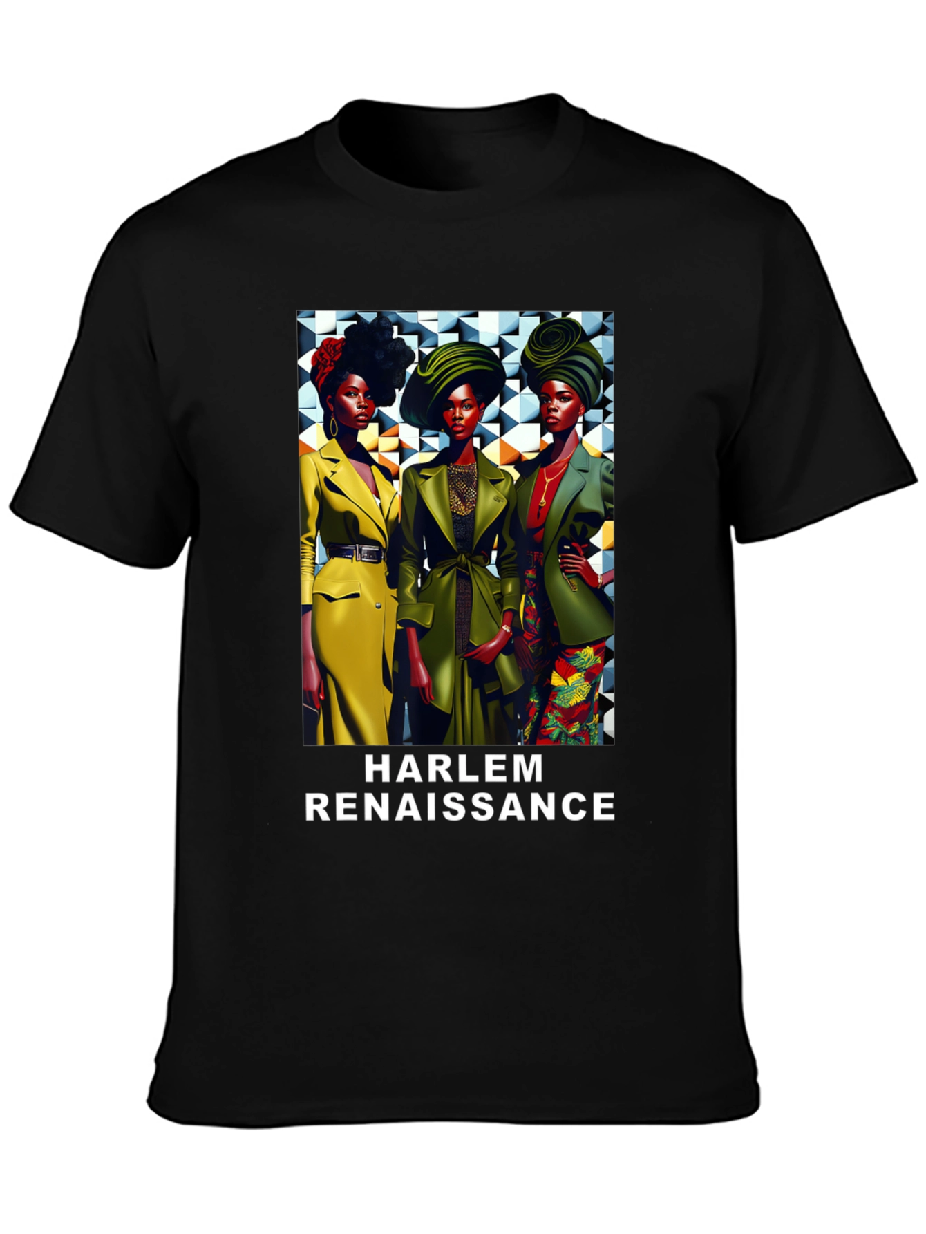 Camiseta Harlem Renaissance - Elegancia y Estilo Artístico