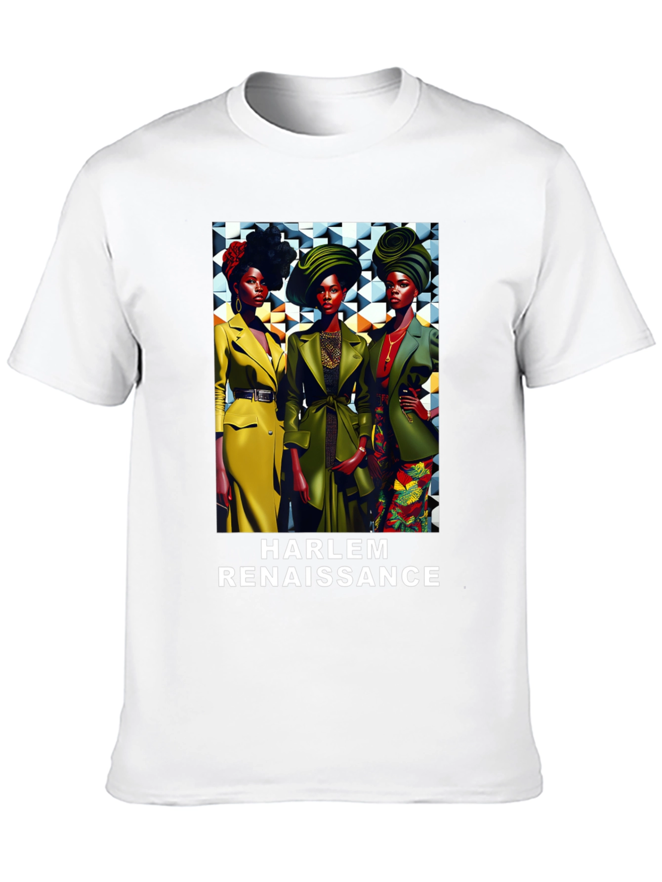 Camiseta Harlem Renaissance - Elegancia y Estilo Artístico