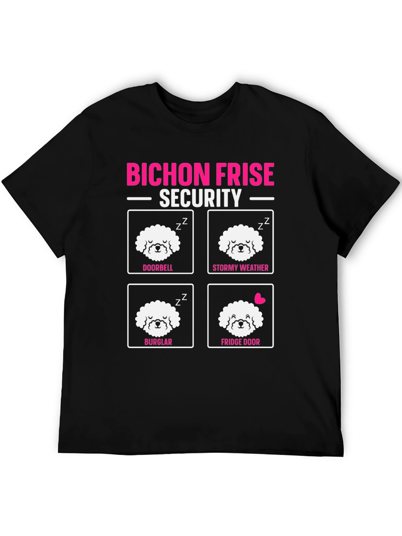 Camiseta Bichón Frise Security