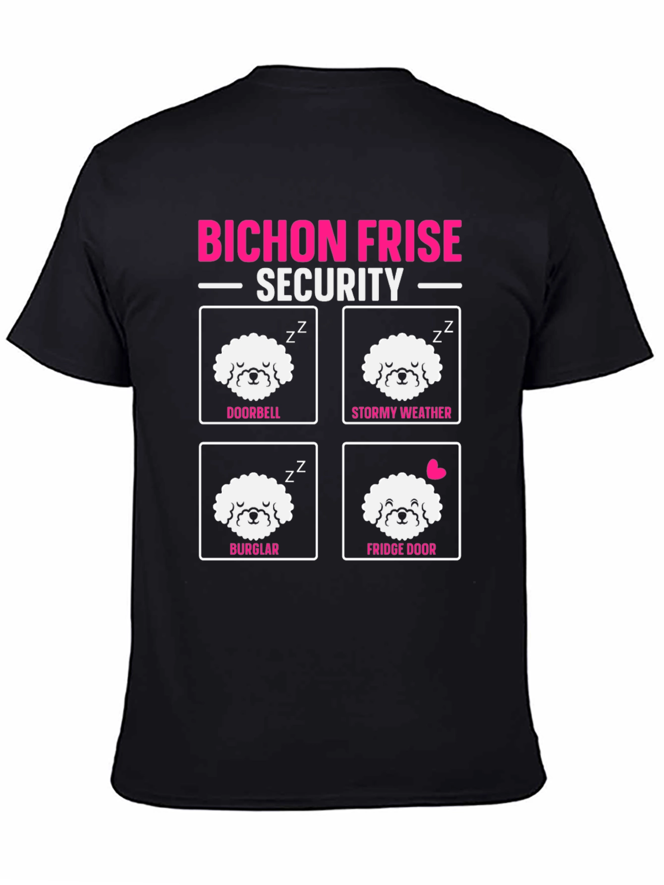 Camiseta Bichón Frise Security