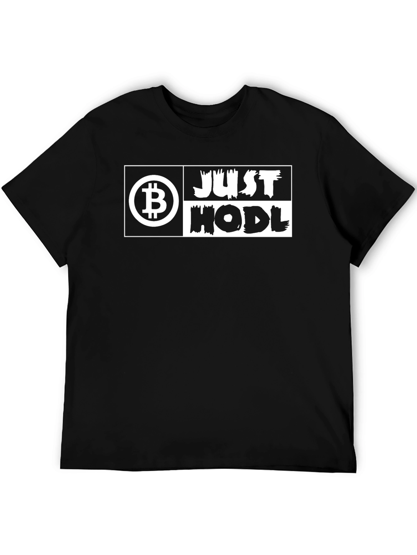 Camiseta Bitcoin Just HODL - Criptomoneda