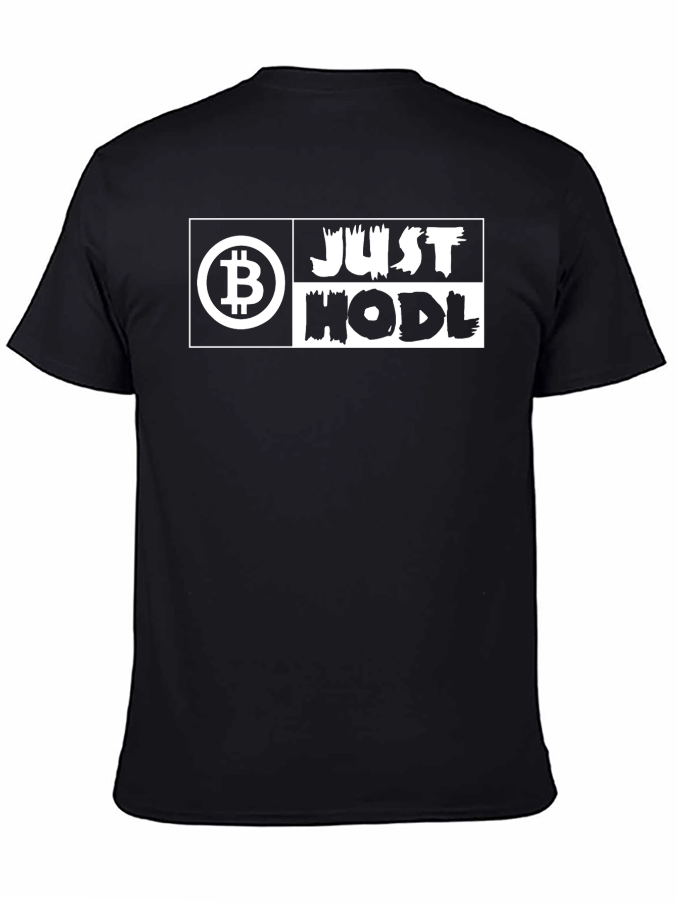 Camiseta Bitcoin Just HODL - Criptomoneda