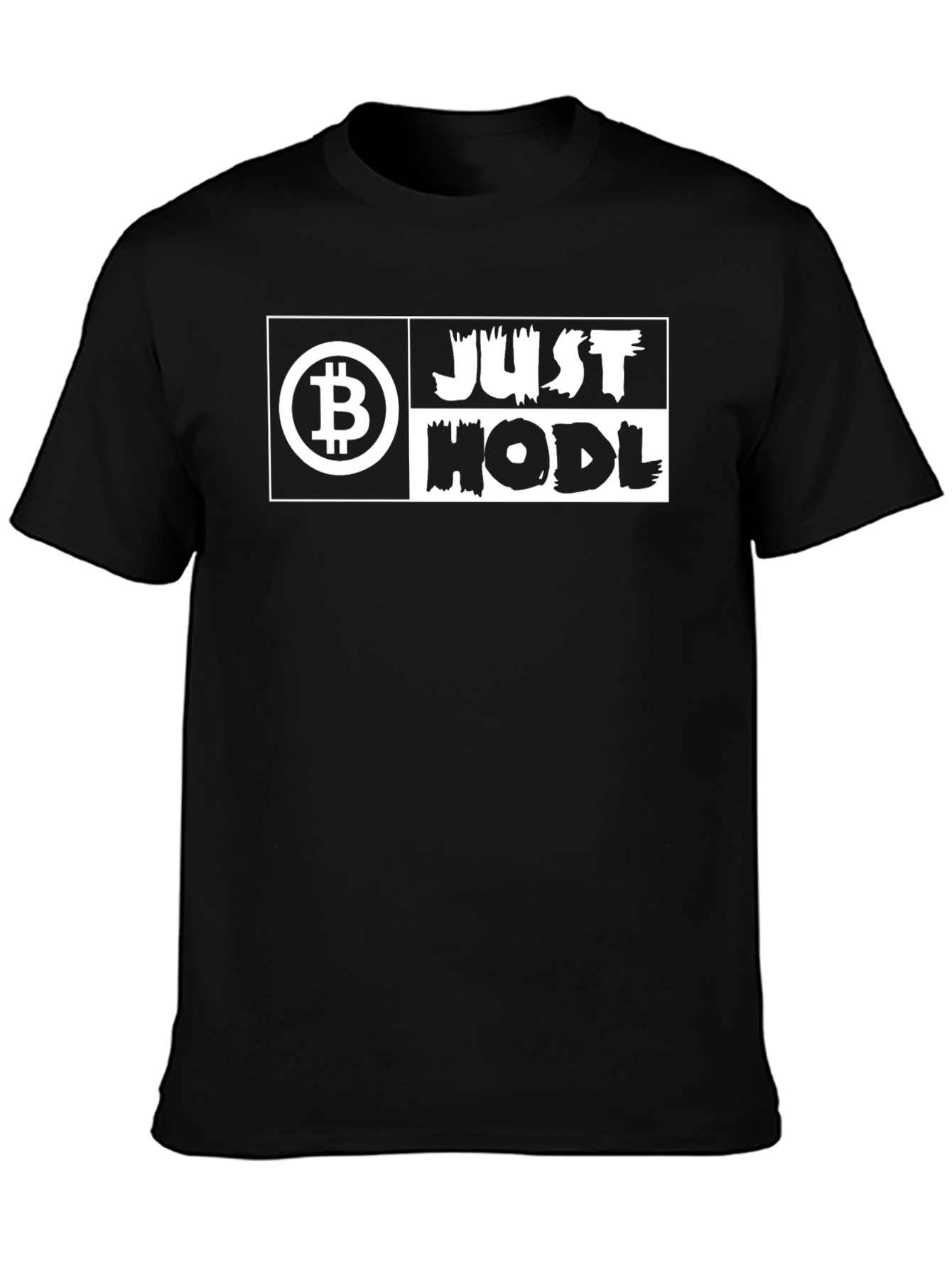 Camiseta Bitcoin Just HODL - Criptomoneda