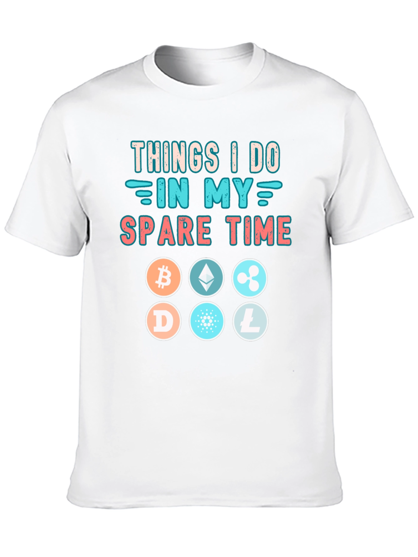 Camiseta Negra Things I Do In My Spare Time