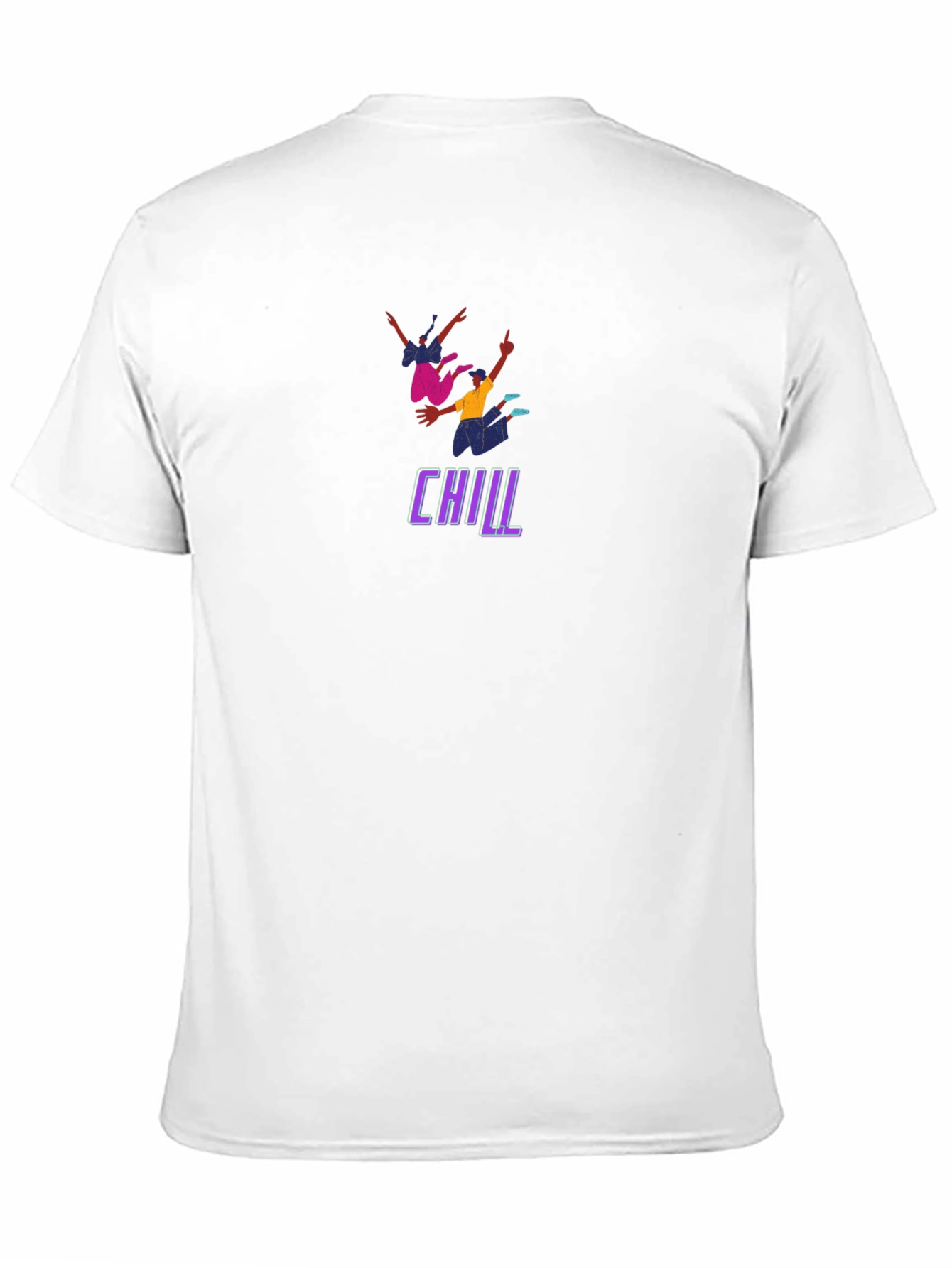 Camiseta Negra Chill para Hombre