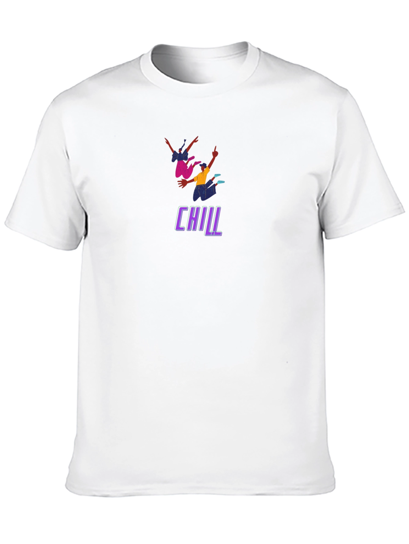 Camiseta Negra Chill para Hombre