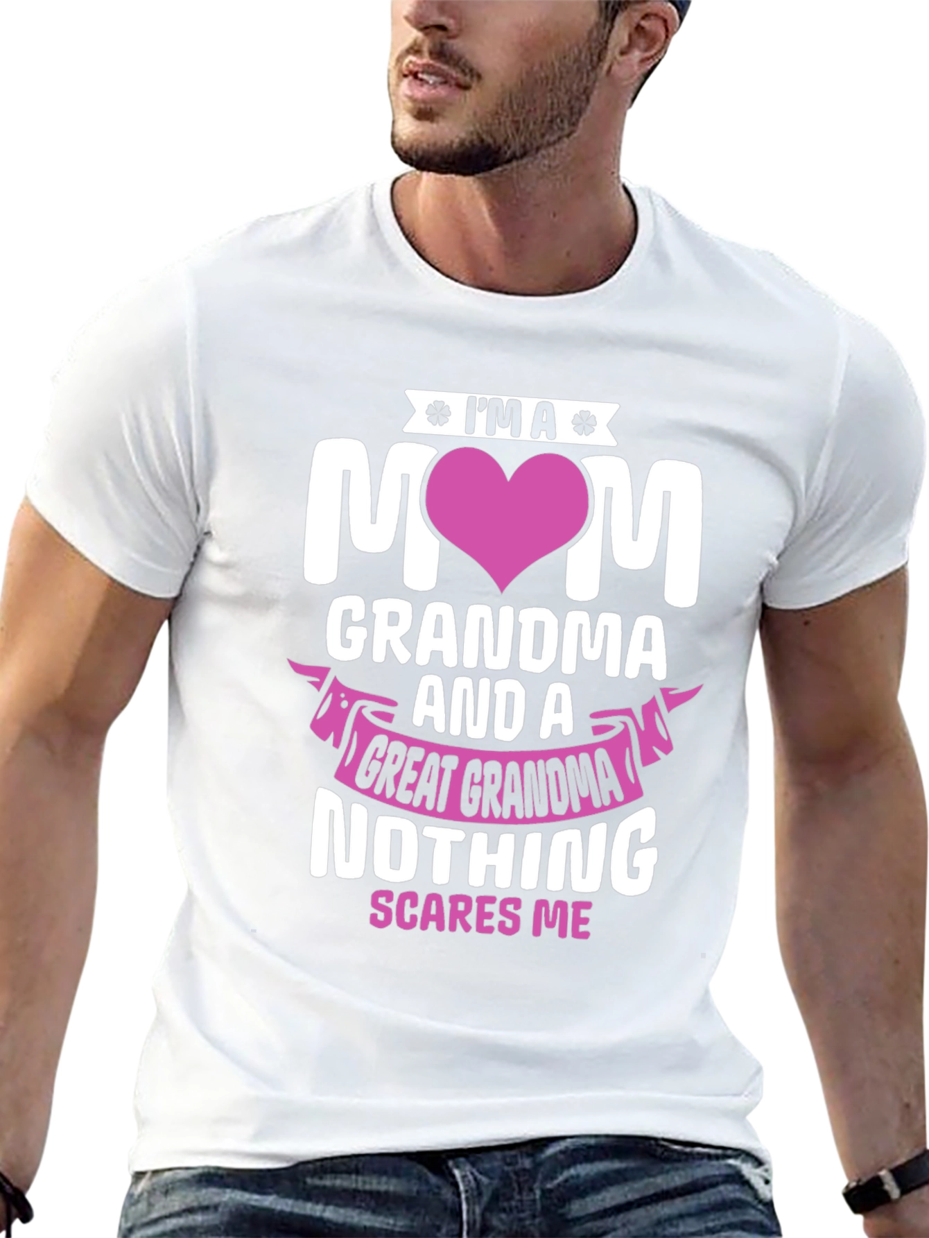 Camiseta Soy Mamá Abuela y Bisabuela