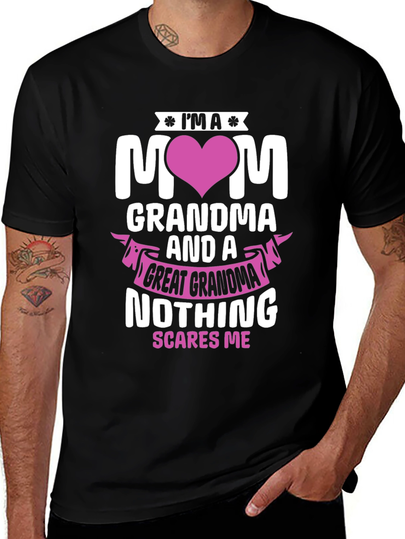 Camiseta Soy Mamá Abuela y Bisabuela