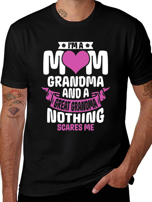 Camiseta Soy Mamá Abuela y Bisabuela
