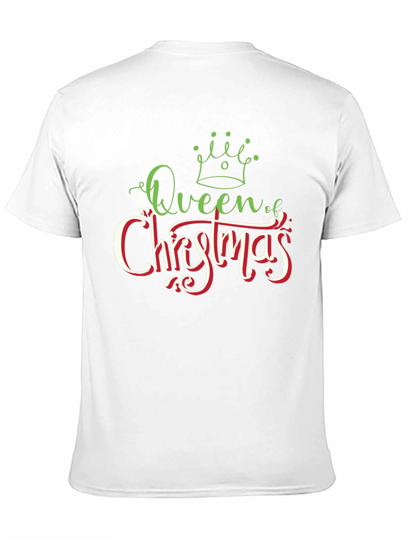 Camiseta Negra Queen of Christmas