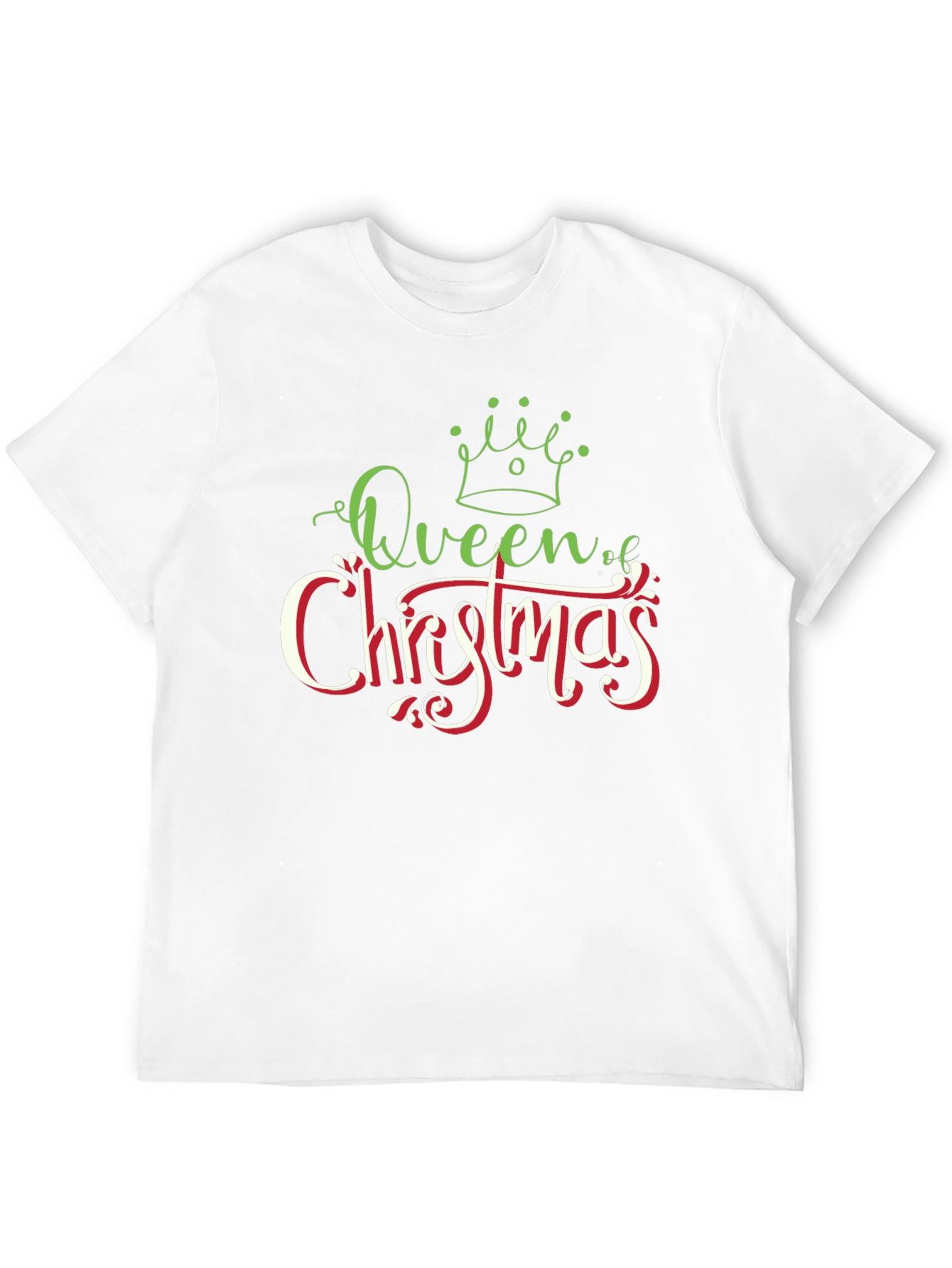 Camiseta Negra Queen of Christmas