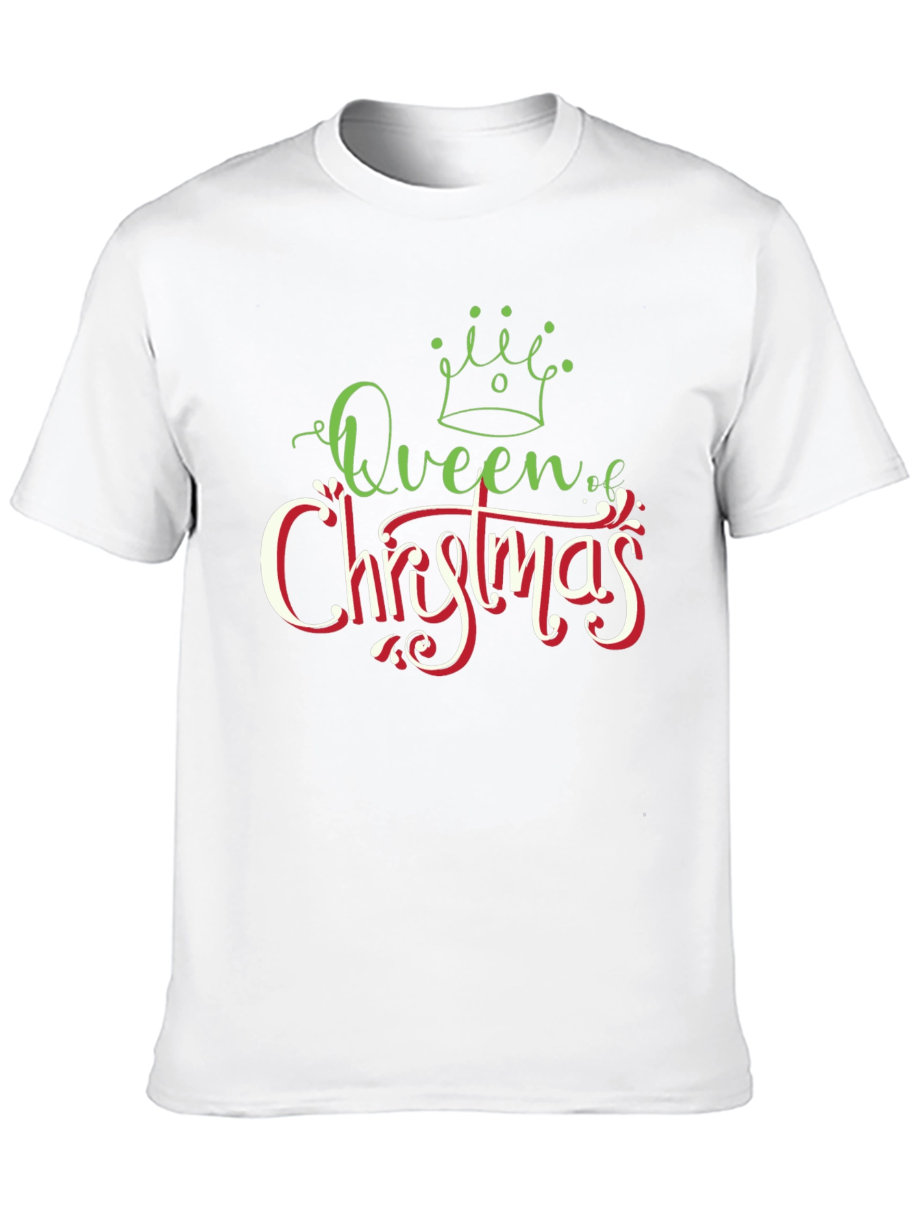 Camiseta Negra Queen of Christmas