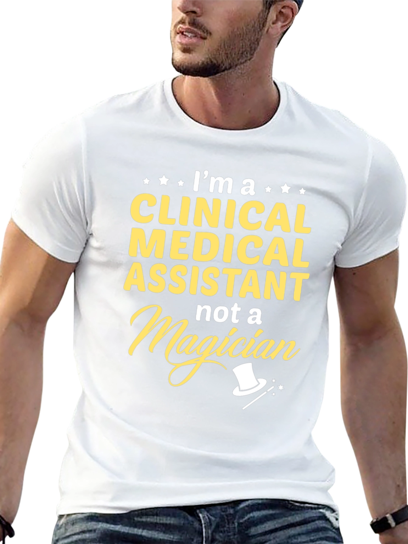 Camiseta Asistente Médico No Mago