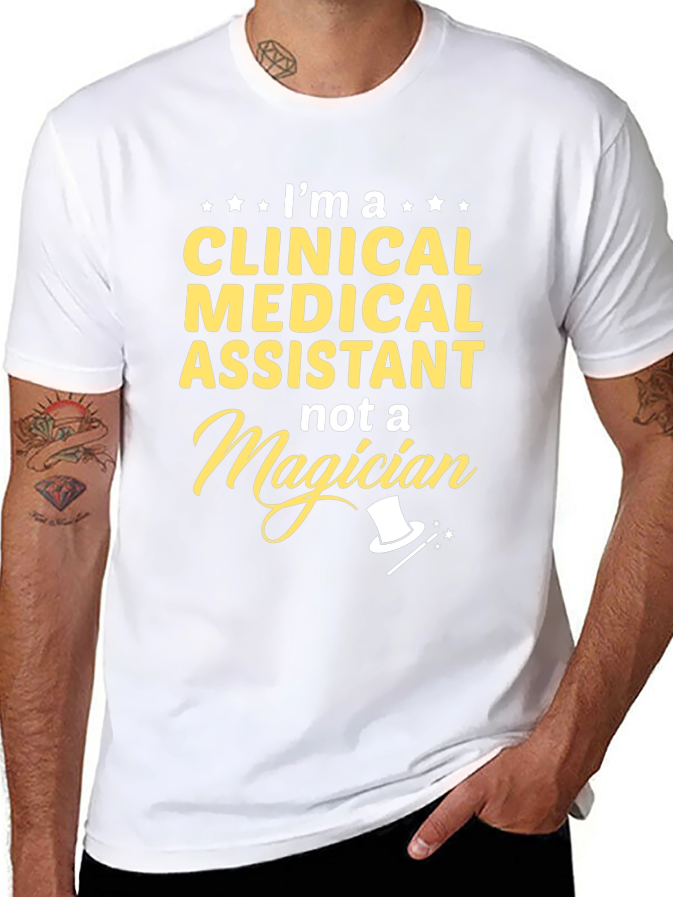 Camiseta Asistente Médico No Mago