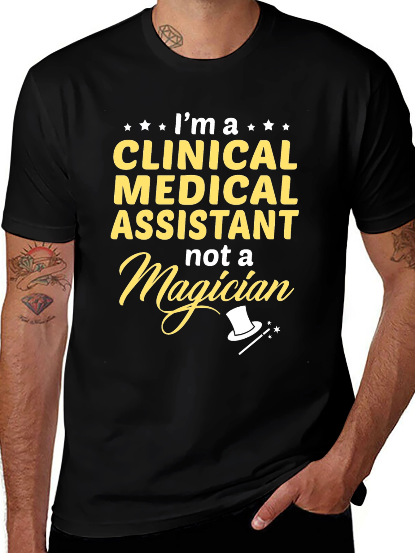 Camiseta Asistente Médico No Mago