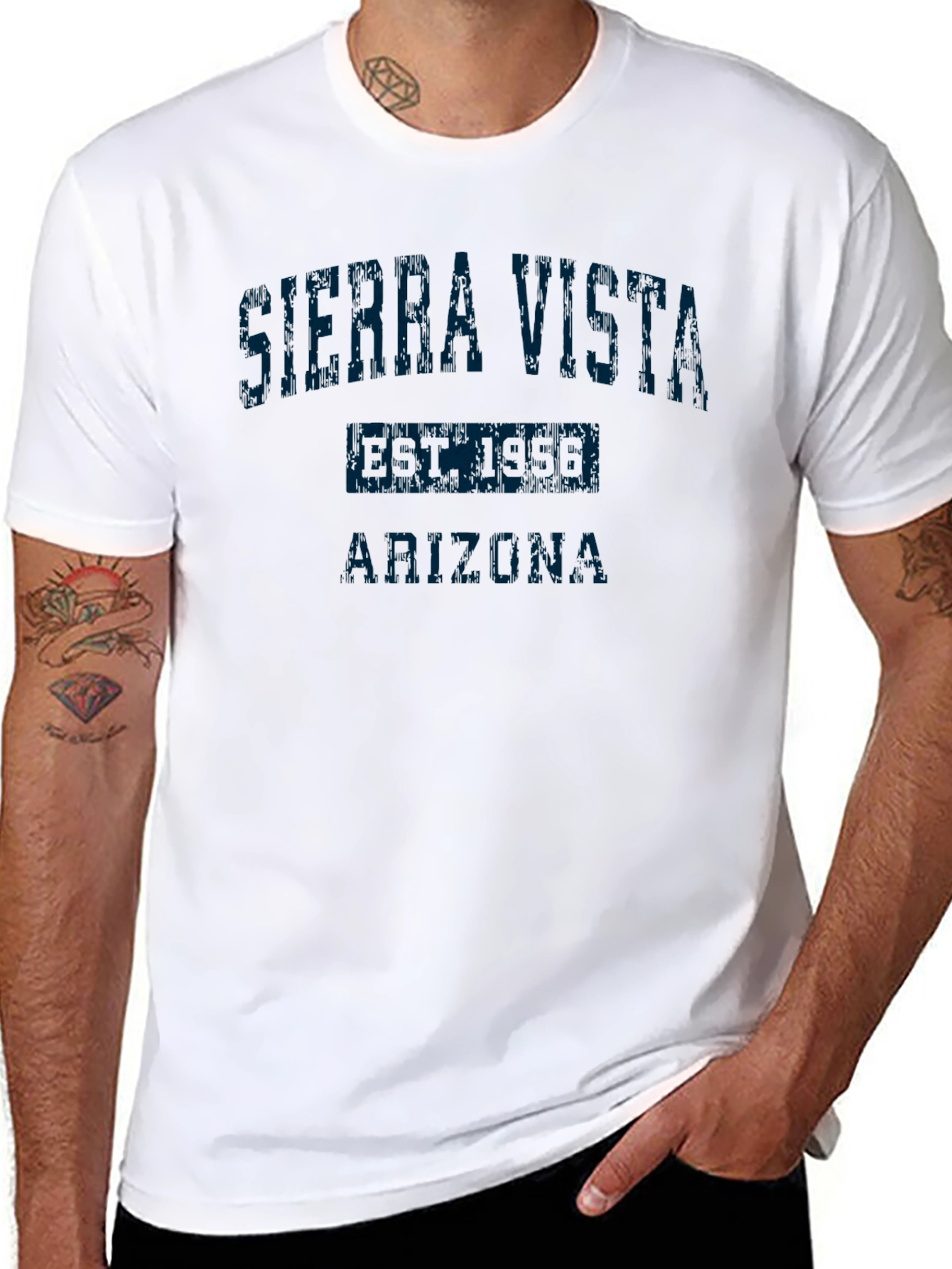 Camiseta Negra Sierra Vista Arizona