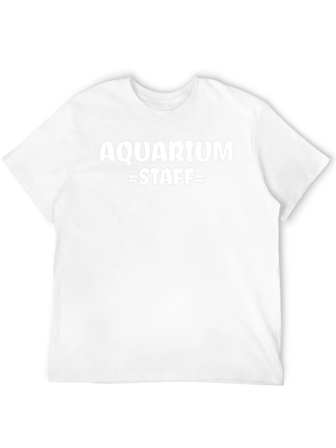 Camiseta Negra Aquarium Staff