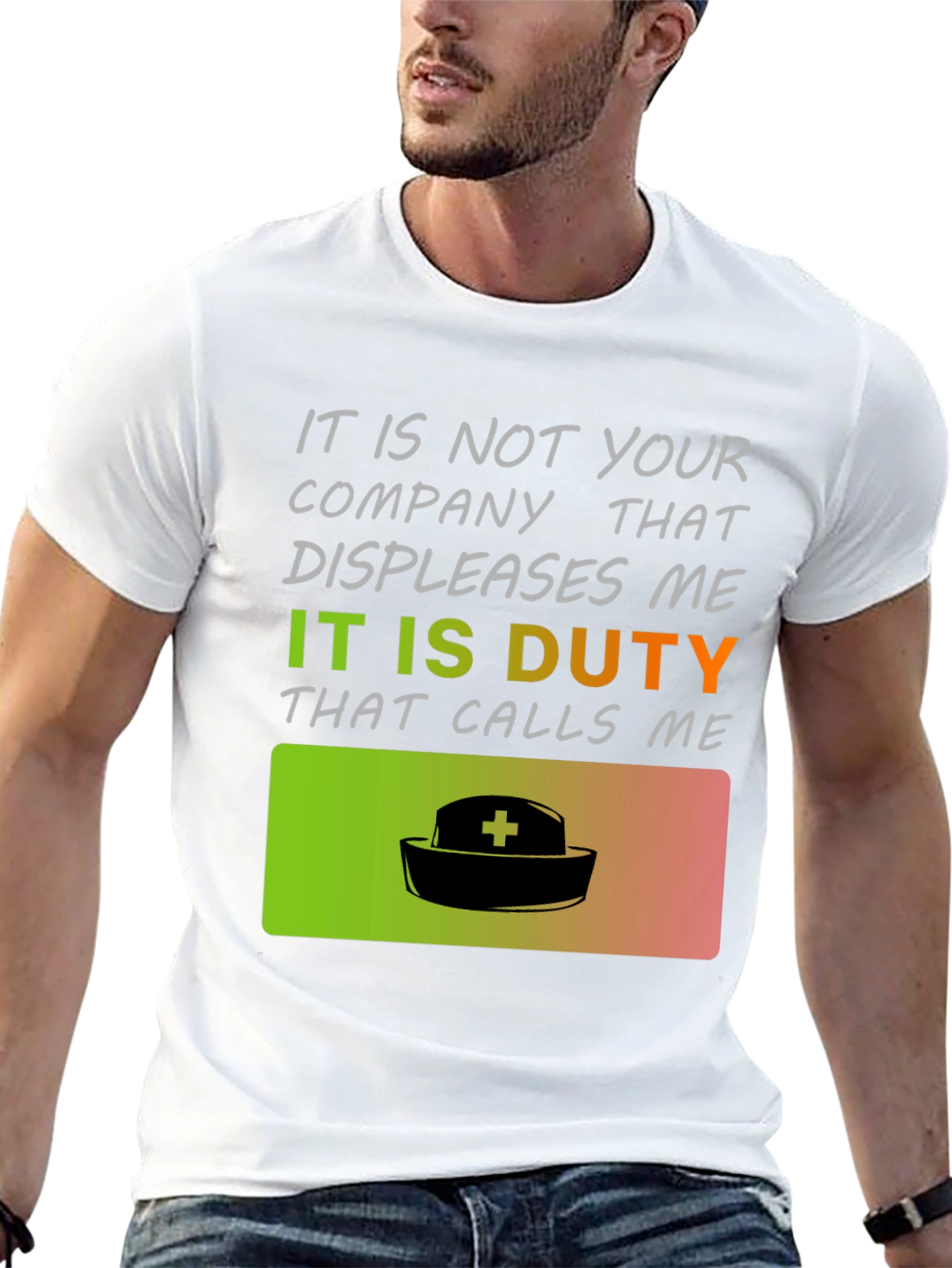 Camiseta Es el deber quien me llama