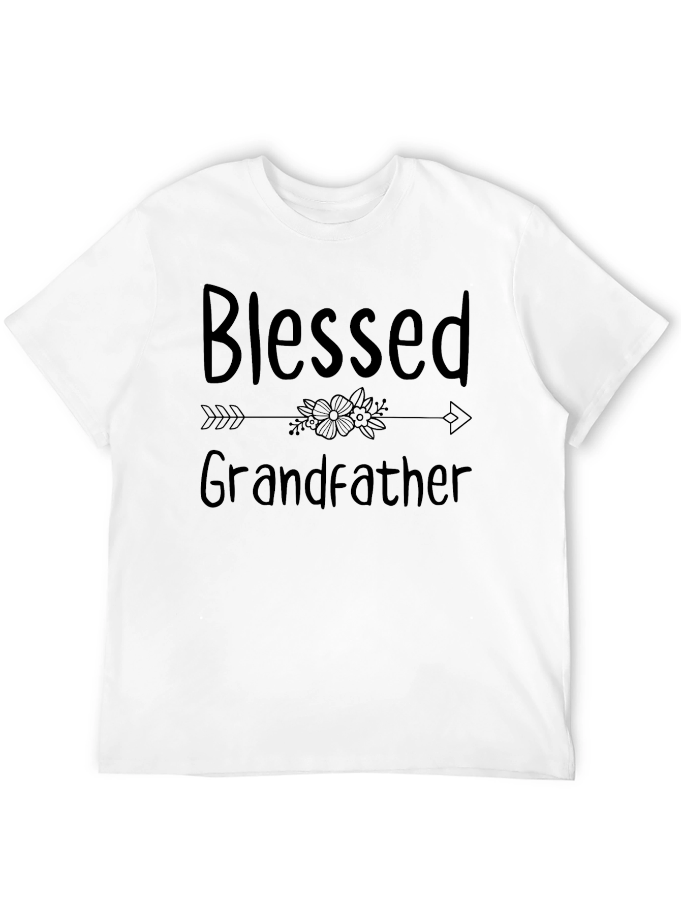 Camiseta Negra Blessed Grandfather