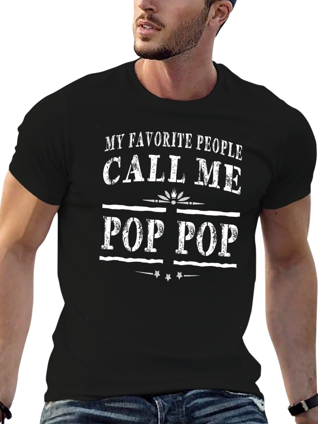 Camiseta My Favorite People Call Me Pop Pop