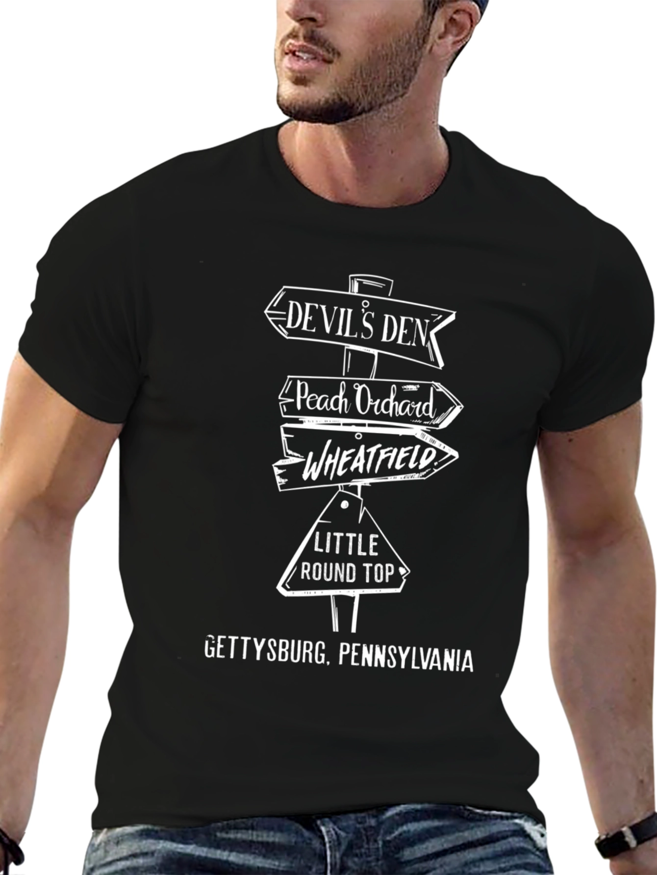 Camiseta Gettysburg Pennsylvania - Histórica y con Estilo