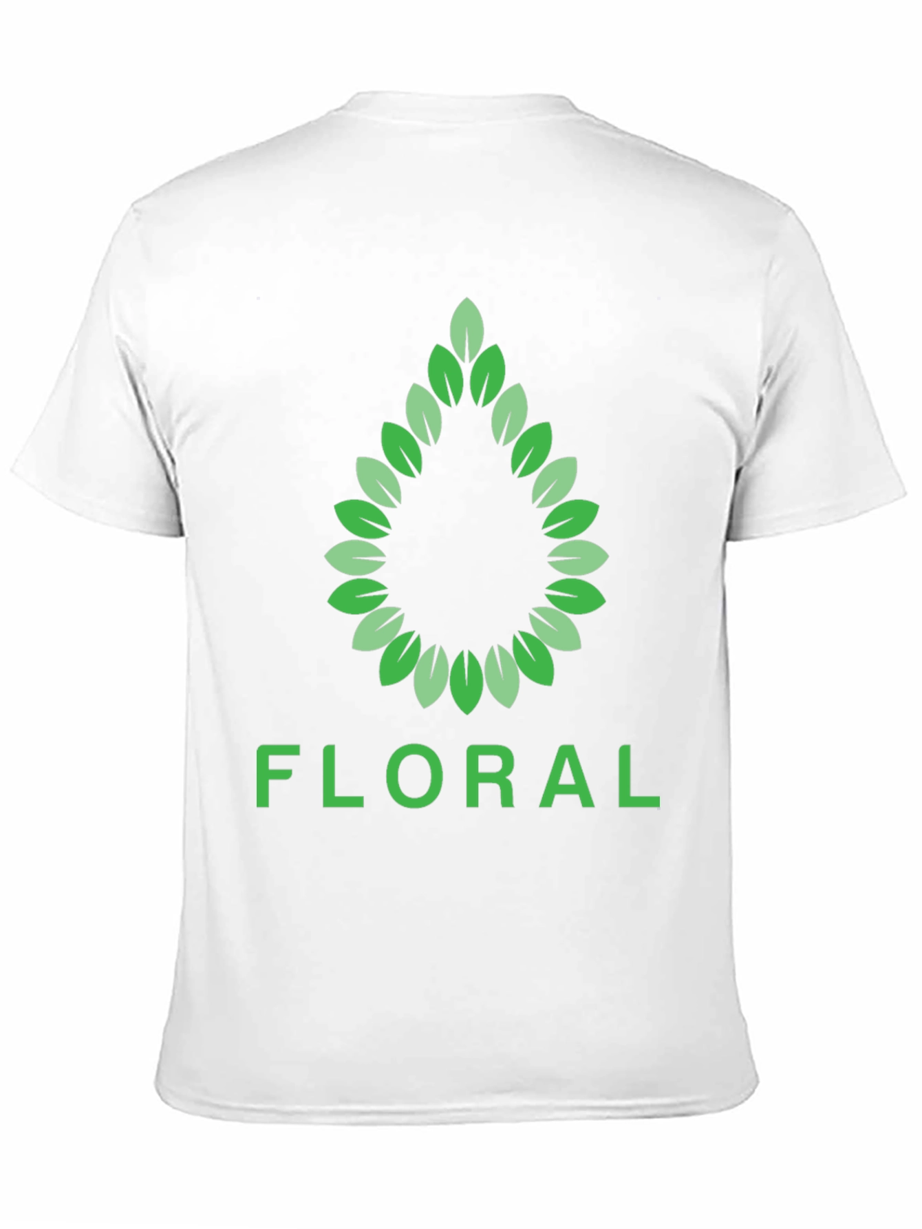 Camiseta Negra Floral Hombre - Diseño Elegante