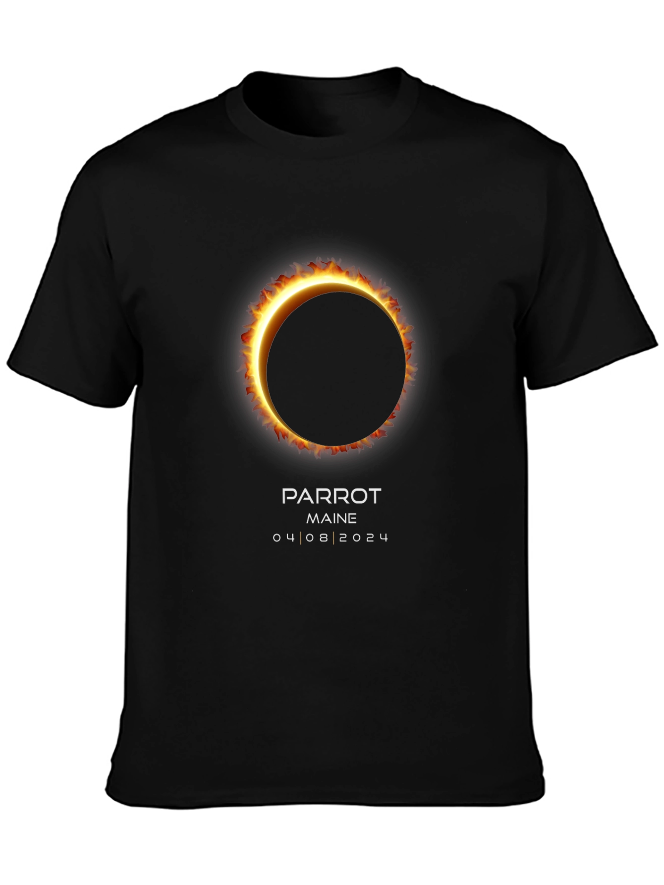 Camiseta Eclipse Solar Parrot Maine 2024
