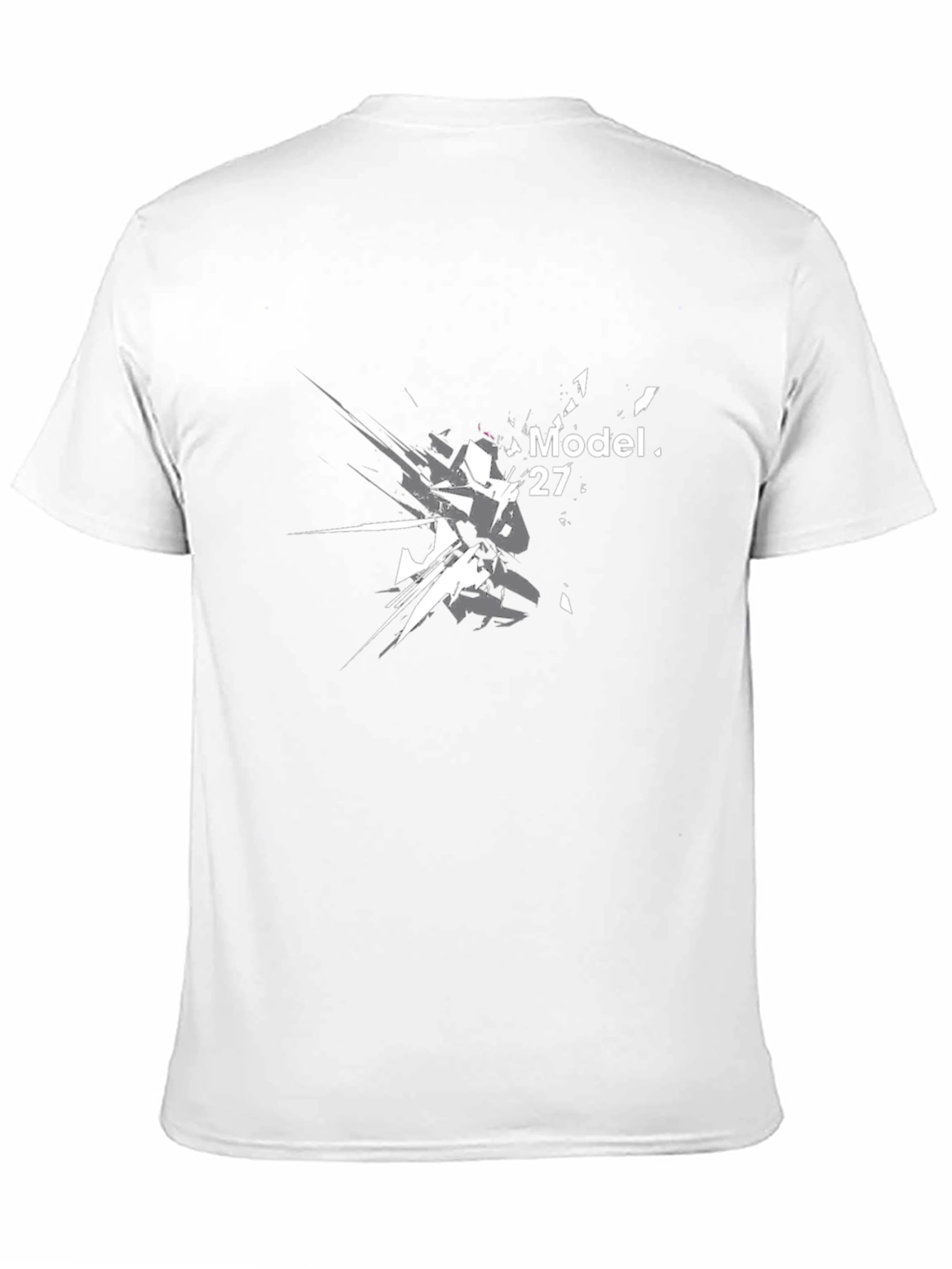 Camiseta Negra Estampada Model. 27 - Estilo Casual