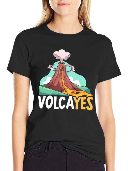Camiseta Negra Volcán Volcayes