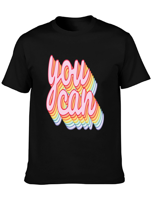 Camiseta Negra You Can Retro