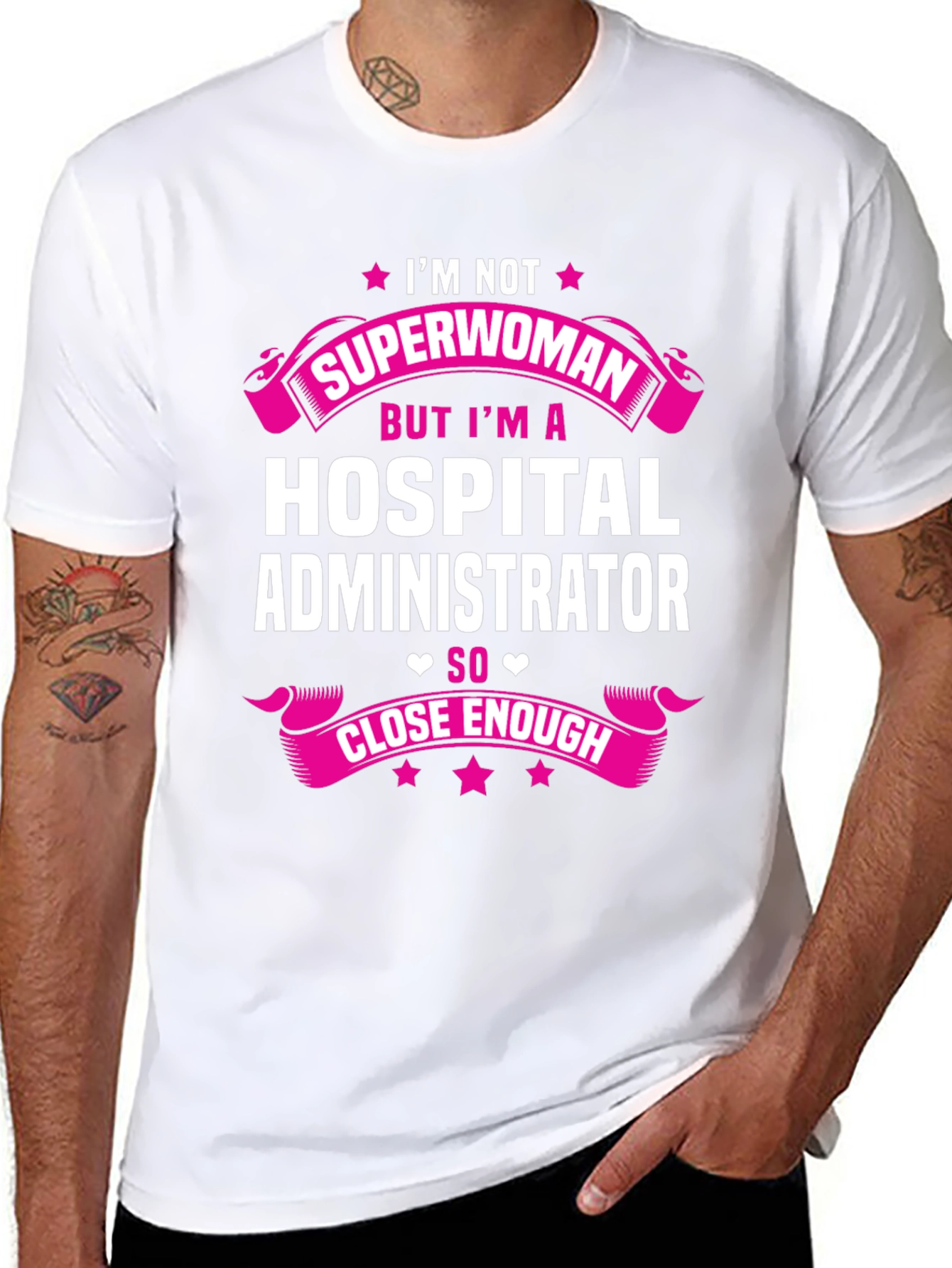 Camiseta Hospital Administrator: Estilo y Comodidad