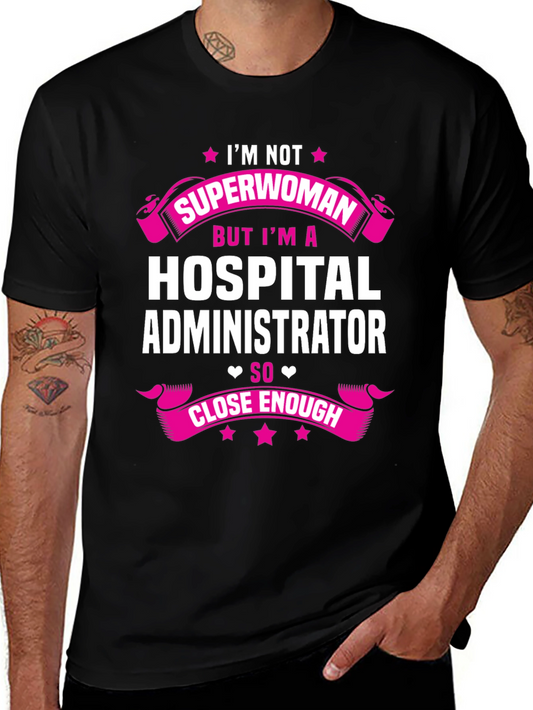 Camiseta Hospital Administrator: Estilo y Comodidad