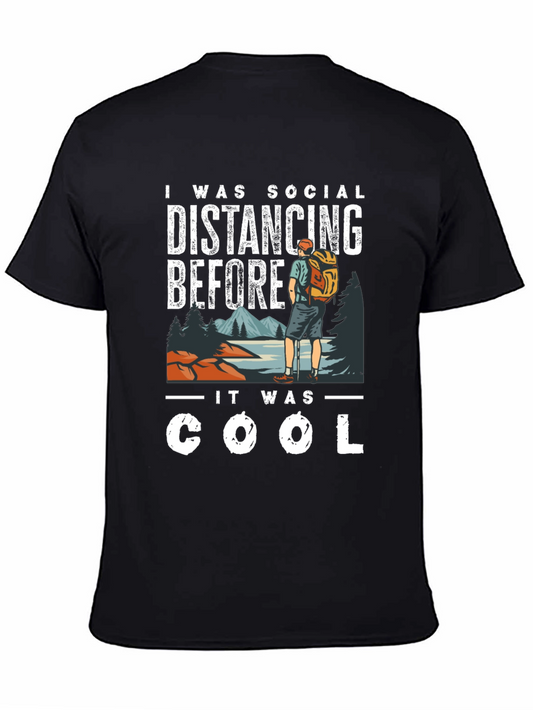 Camiseta Distanciamiento Social - Senderismo Cool