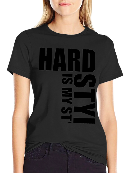 Camiseta Negra: Hard is my Style