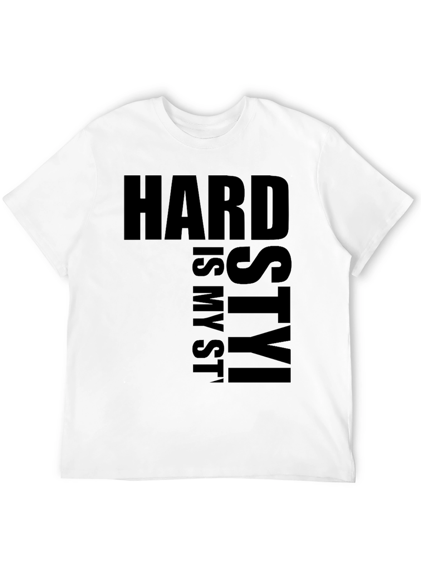 Camiseta Negra: Hard is my Style