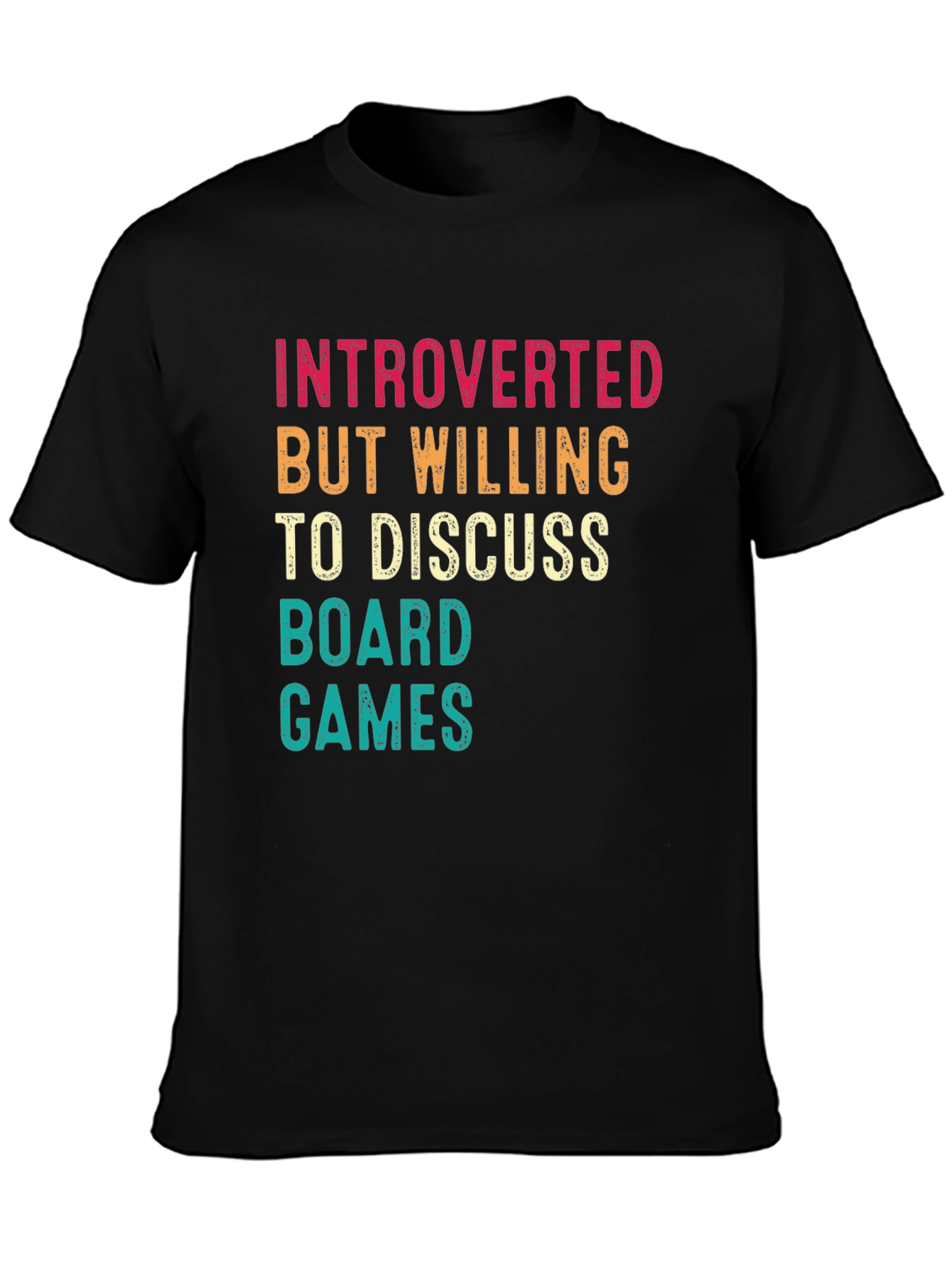 Camiseta Introvertido Juegos de Mesa