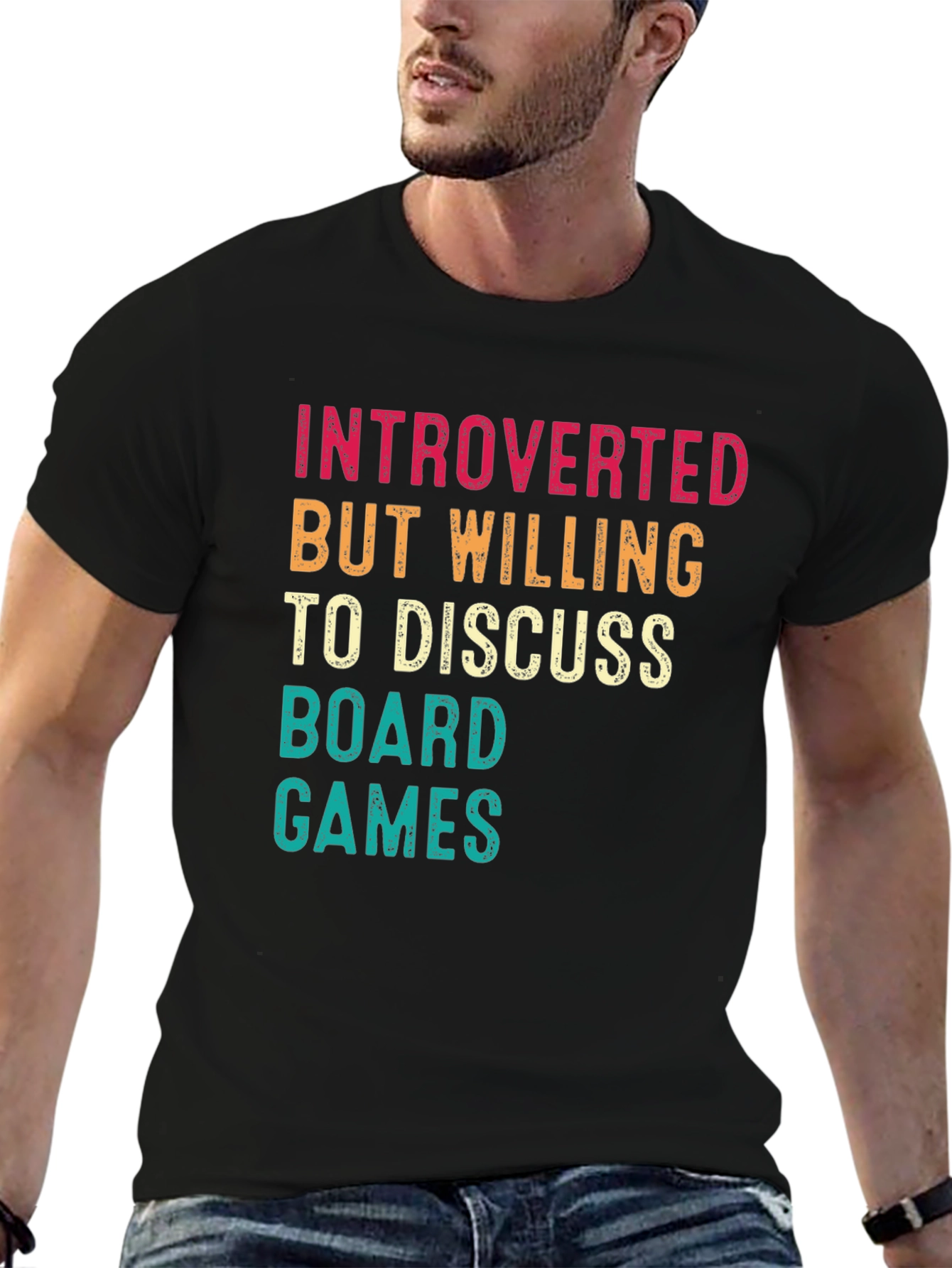 Camiseta Introvertido Juegos de Mesa