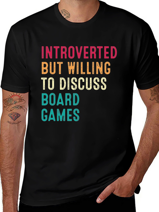 Camiseta Introvertido Juegos de Mesa