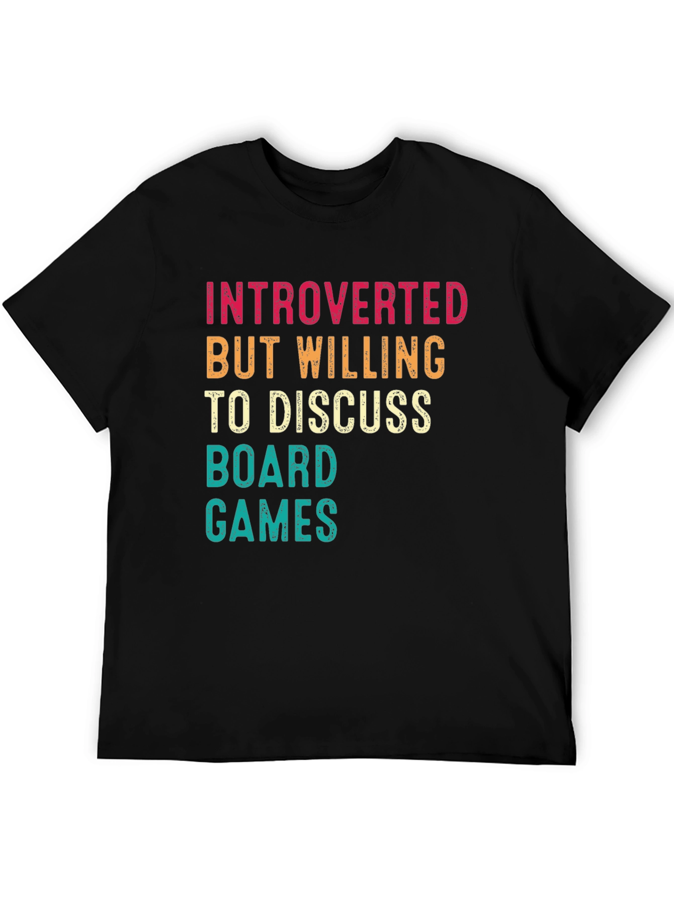 Camiseta Introvertido Juegos de Mesa