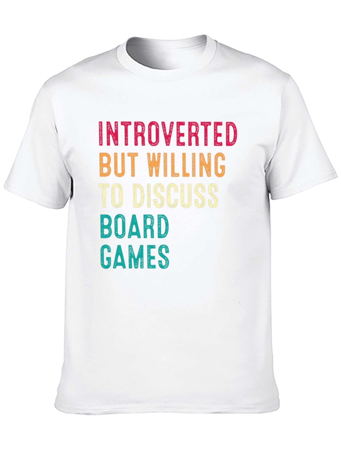 Camiseta Introvertido Juegos de Mesa