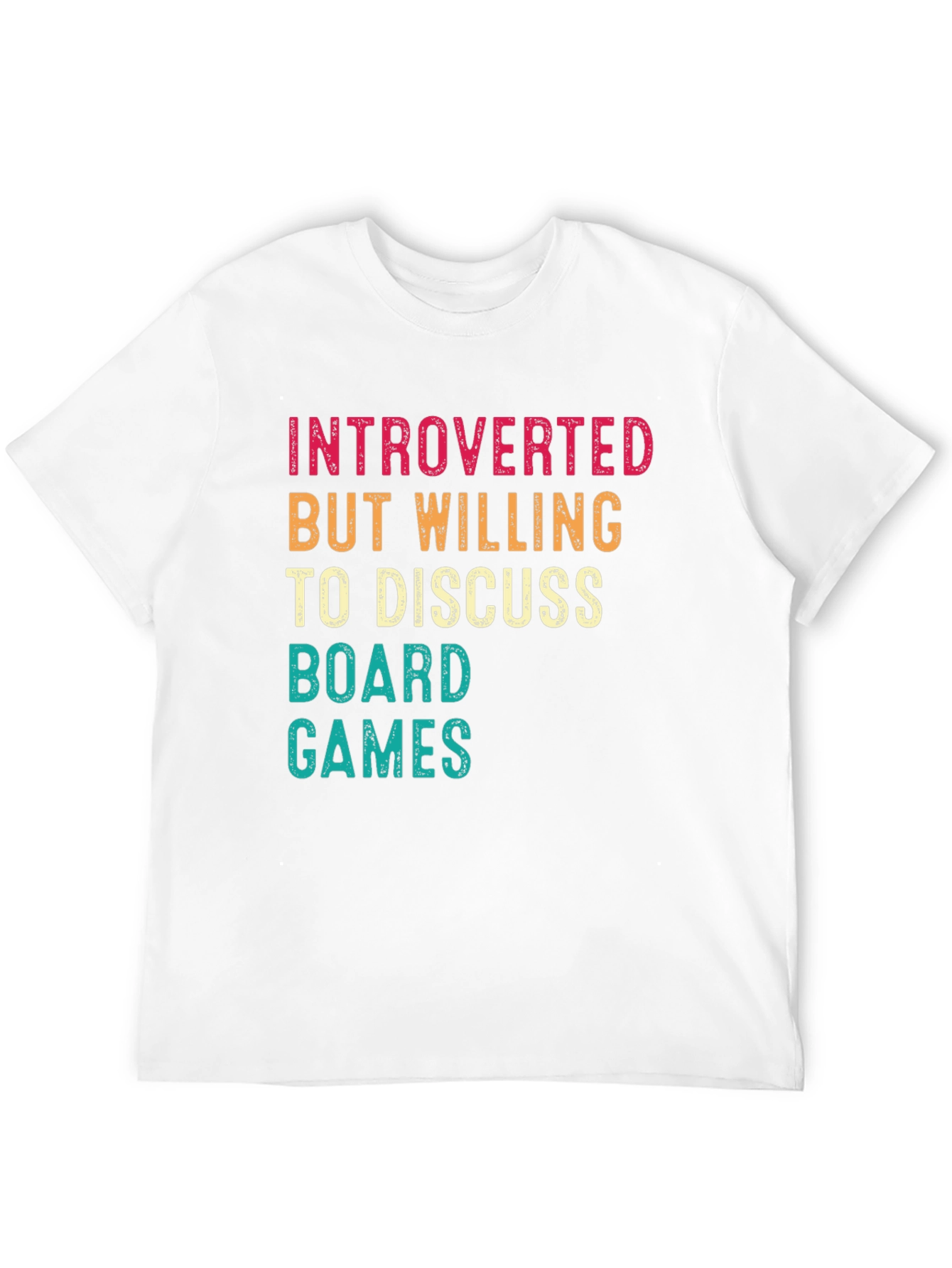 Camiseta Introvertido Juegos de Mesa