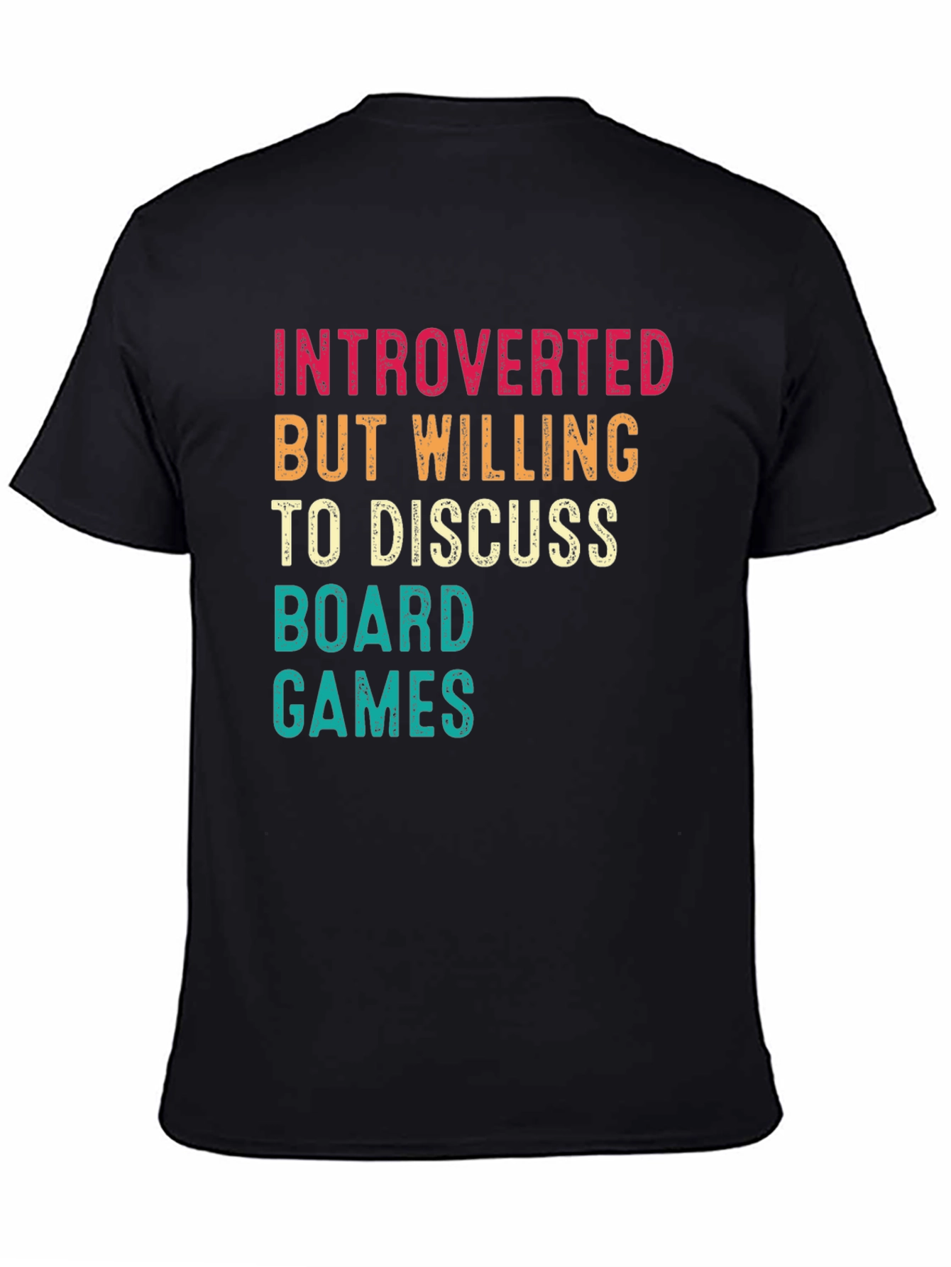 Camiseta Introvertido Juegos de Mesa